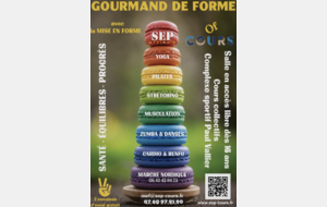 Mise en Forme : Cours Collectifs dès le 7 Septembre