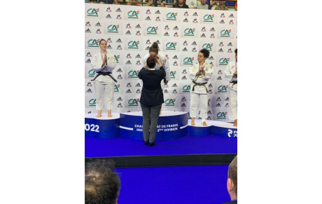 Anaelle BILLET Vice-Championne Senior de France JUDO